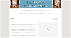 Desktop Screenshot of ernietheattorneylaw.com